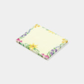 Post-it® Bloc-notes encadré floral (Incliné)