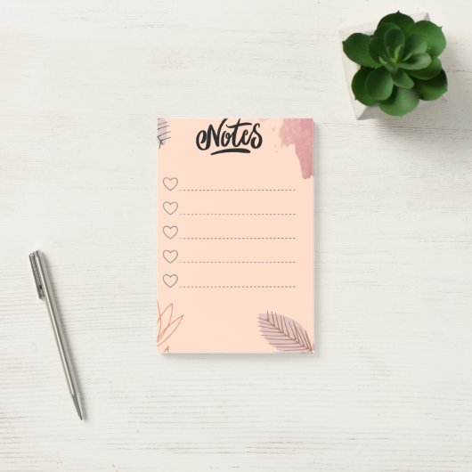Post-it® Bloc-notes esthétique pour les notes et l'organisa (Bureau)