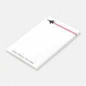 Post-it® Bloc-notes F-15 Fighter Jet de nom personnalisé ra (Incliné)
