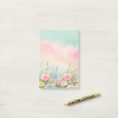Post-it® Bloc-notes floral "Blossom Blooms" (Sur un bureau)