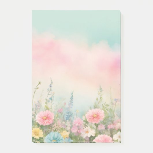 Post-it® Bloc-notes floral "Blossom Blooms" (Devant)