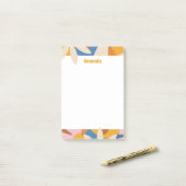 Post-it® Bloc-notes Flower Power (Sur un bureau)
