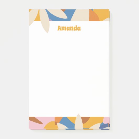 Post-it® Bloc-notes Flower Power (Devant)