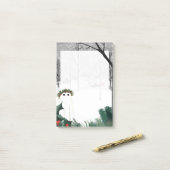 Post-it® Bloc-notes Holly King (Sur un bureau)