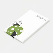 Post-it® Bloc-notes Ladybug personnalisé (Incliné)
