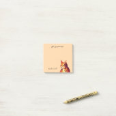 Post-it® Bloc-notes magnétique (Sur un bureau)