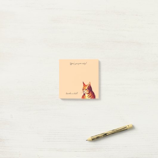 Post-it® Bloc-notes magnétique (Sur un bureau)