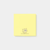 Post-it® Bloc-notes magnétique Zen Cat (Devant)