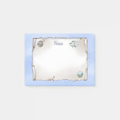 Post-it® bloc-notes maritime (Devant)