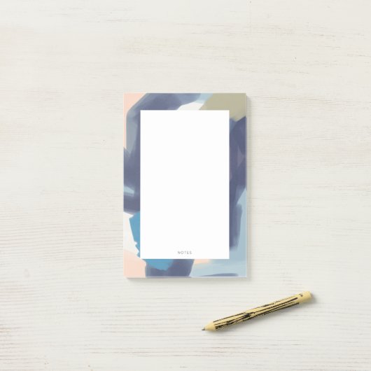 Post-it® Bloc-notes multicouleur pour pinceau moderne (Sur un bureau)