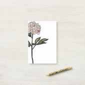 Post-it® Bloc-notes Paeonia (Sur un bureau)