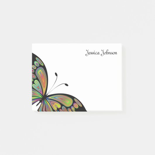 Post-it® Bloc-notes Papillon personnalisé (Devant)