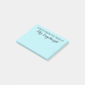 POST-IT® BLOC - NOTES PERSONNALISÉ (Incliné)