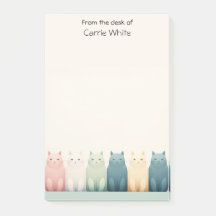 Bloc-notes personnalisé avec chats