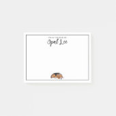 Post-it® Bloc-notes personnalisé beagle (Devant)