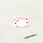 POST-IT® BLOC - NOTES PERSONNALISÉ DU BUREAU DU PROFESSEUR (Sur un bureau)