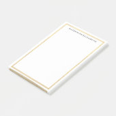 Post-it® Bloc-notes personnalisé par frontière d'art déco (Incliné)