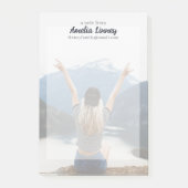 Post-it® Bloc-notes personnalisé photo de voyage (Devant)