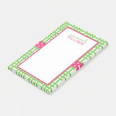 Post-it® Bloc-notes personnalisé post-it Bambou et Grosgrai (Incliné)