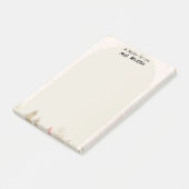 Post-it® Bloc-notes personnalisé pour enseignant avec arche (Incliné)