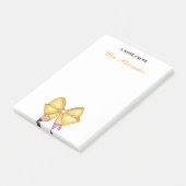 Post-it® Bloc-notes personnalisé pour enseignants, Bloc-not (Incliné)