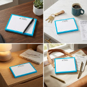 Post-it® Bloc-notes personnalisé "Un mot de" avec nom perso