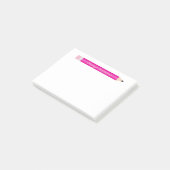 Post-it® Bloc-notes personnel enseignant crayon personnalis (Incliné)