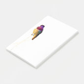 Post-it® Bloc-notes photo de Colibri d'Anna 4x6 (Incliné)