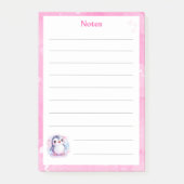 Post-it® Bloc-notes Pingouin Mignon (Devant)