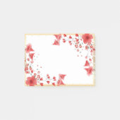 Post-it® Bloc-notes post-it à cadre rose (Devant)