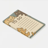 Post-it® Bloc-notes pour chat Kitty (Incliné)
