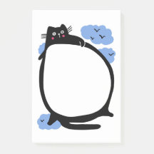 Bloc-notes pour chats gras