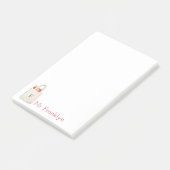 Post-it® Bloc-notes pour enseignant personnalisé Fourre-tou (Incliné)