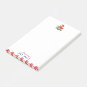 Post-it® Bloc-notes pour enseignant personnalisé mignon App (Incliné)