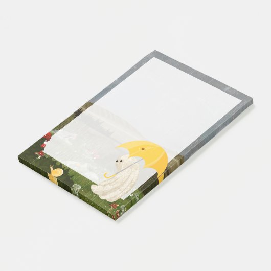 Post-it® Bloc-notes pour escargot (Incliné)