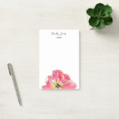 Post-it® Bloc-notes pour fleur de Tulipe rose (Bureau)