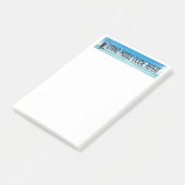 Post-it® Bloc-notes pour les amateurs de paddle-board ! (Incliné)