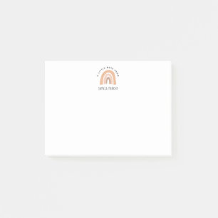 Post-it® Bloc-notes pour papeterie pour filles arc-en-ciel 