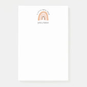 Post-it® Bloc-notes pour papeterie Rainbow Girls (Devant)