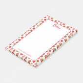 Post-it® Bloc-notes Strawberry Notes (Incliné)
