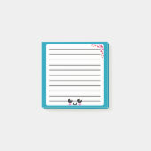 Post-it® Bloc-notes Whimsical Kawaii Post-It (Devant)