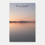 Post it block med solnedgång post-it® notes (Voorkant)