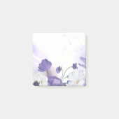 Post It Block - Purple Flower Theme Post-it® Notes (Voorkant)