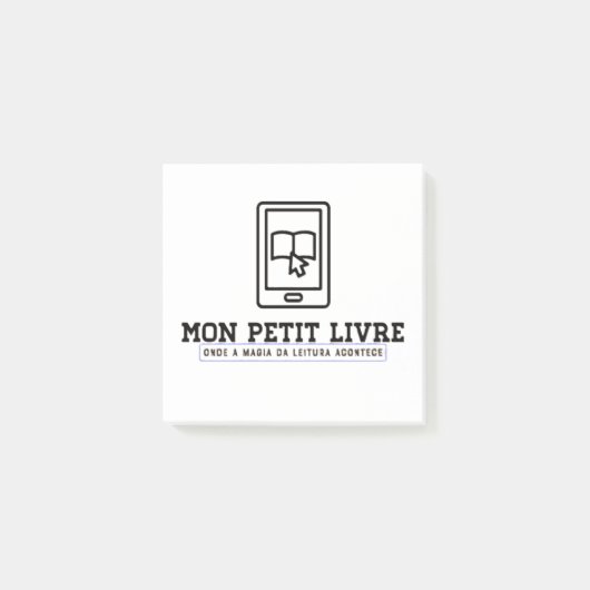 Post-it® Blocos de nota Mon Petit Livre (Devant)