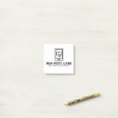 Post-it® Blocos de nota Mon Petit Livre (Sur un bureau)