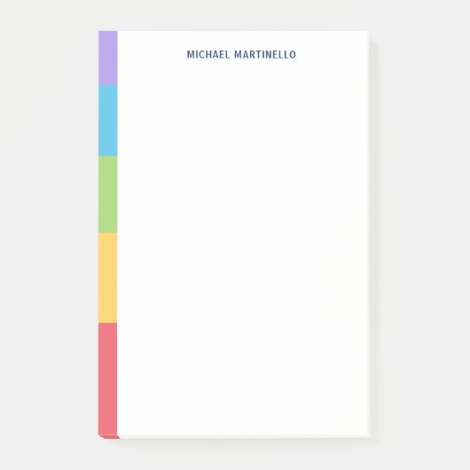 Post-it® Blocs couleur personnalisés de Home Office 5 (Devant)