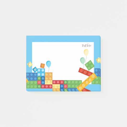 Post-it® blocs de construction, bloc, brique de jouets (Devant)