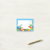 Post-it® blocs de construction, bloc, brique de jouets (Sur un bureau)
