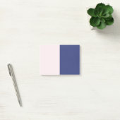 Post-it® Blocs de couleur verticaux bleu marine et rose (Bureau)