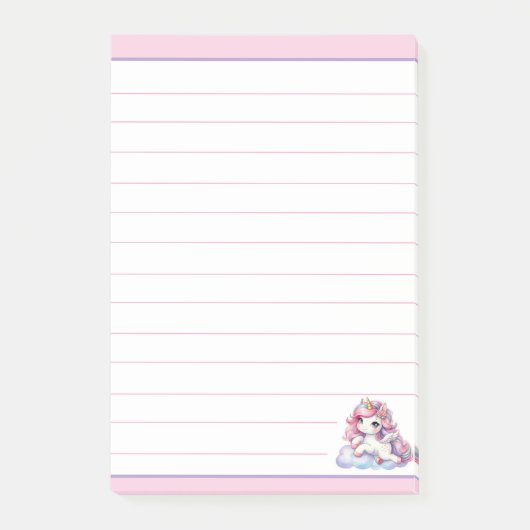 Post-it® Blocs de Notas Unicornio (Devant)